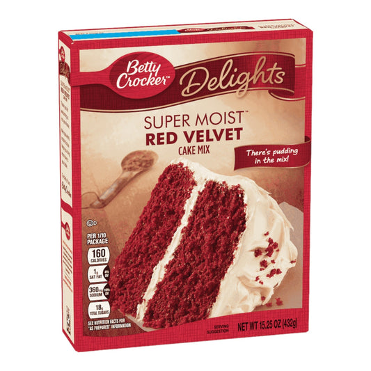 MEZCLA PARA DULCE RED 15.25 OZ BETTY CROCKER