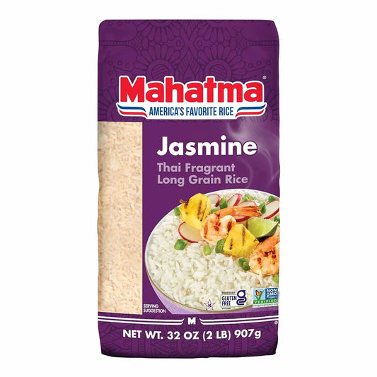 ARROZ JASMINE GRANO LARGO 2 LB MAHATMA