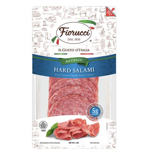 SALAMI HARD REBANADO 4 OZ FIORUCCI