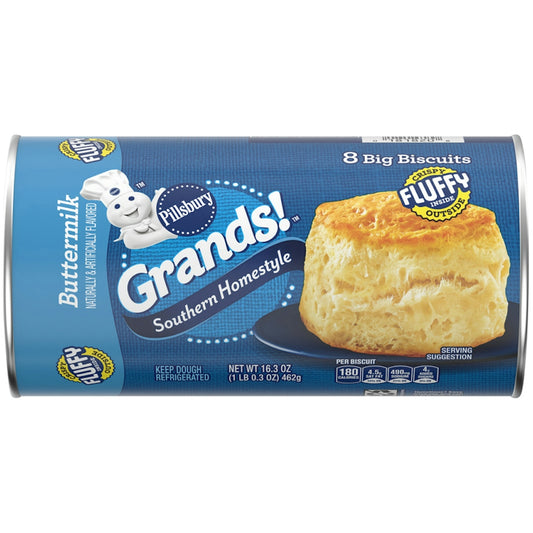 BISCUITS GRANDS BUTTERMILK 16.3 OZ PILLSBURY
