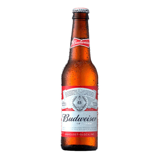 CERVEZA BUDWEISER BOTELLA NO RETORNABLE 12 OZ CERVEZA BUDWEISER