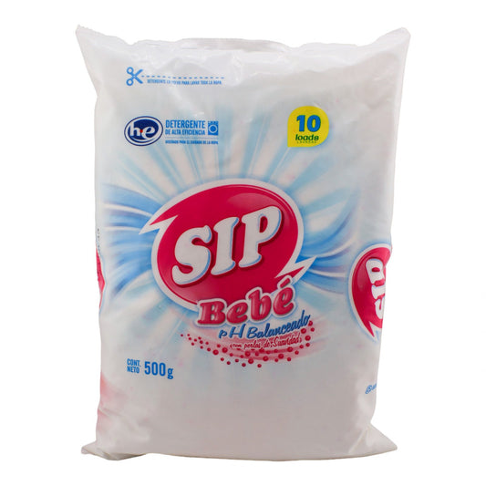 DETERGENTE EN POLVO PERLAS BB 500 GR SIP