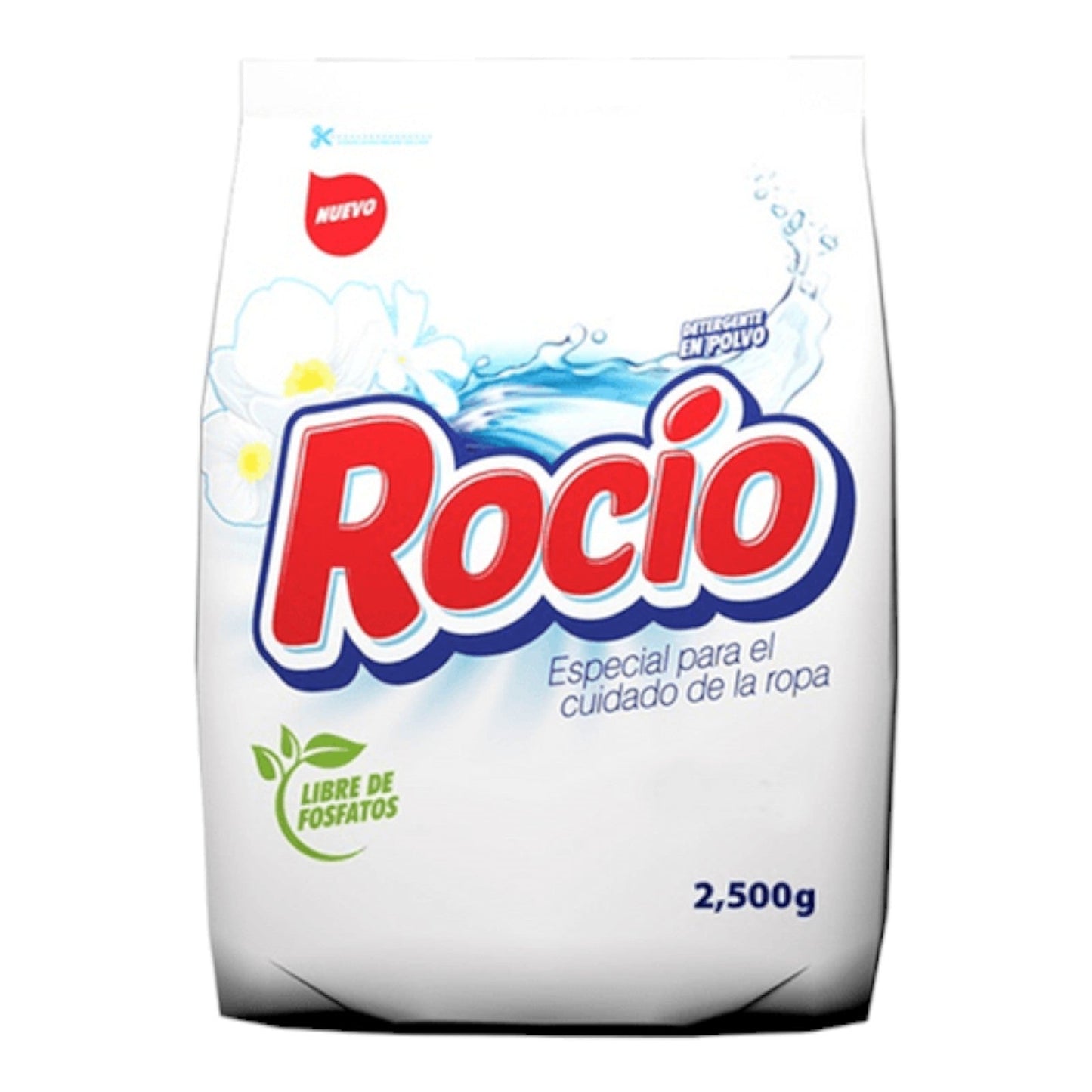 DETERGENTE EN POLVO 2500 GR ROCIO