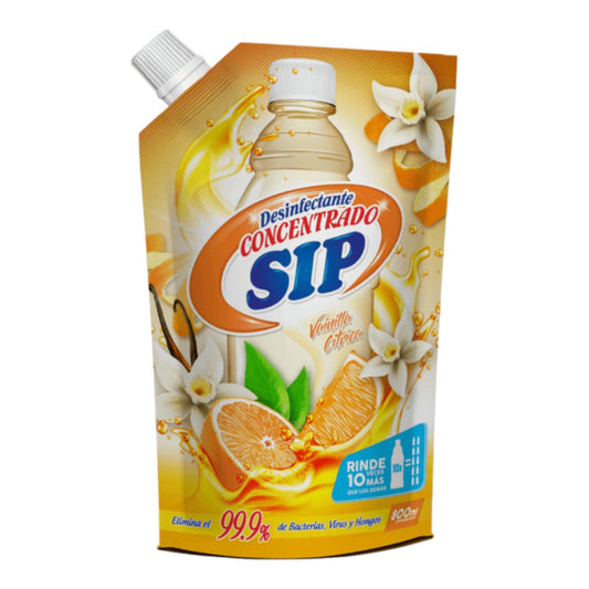 DESINFECTANTE VAINILLA CITRUS SACHET 800 ML SIP