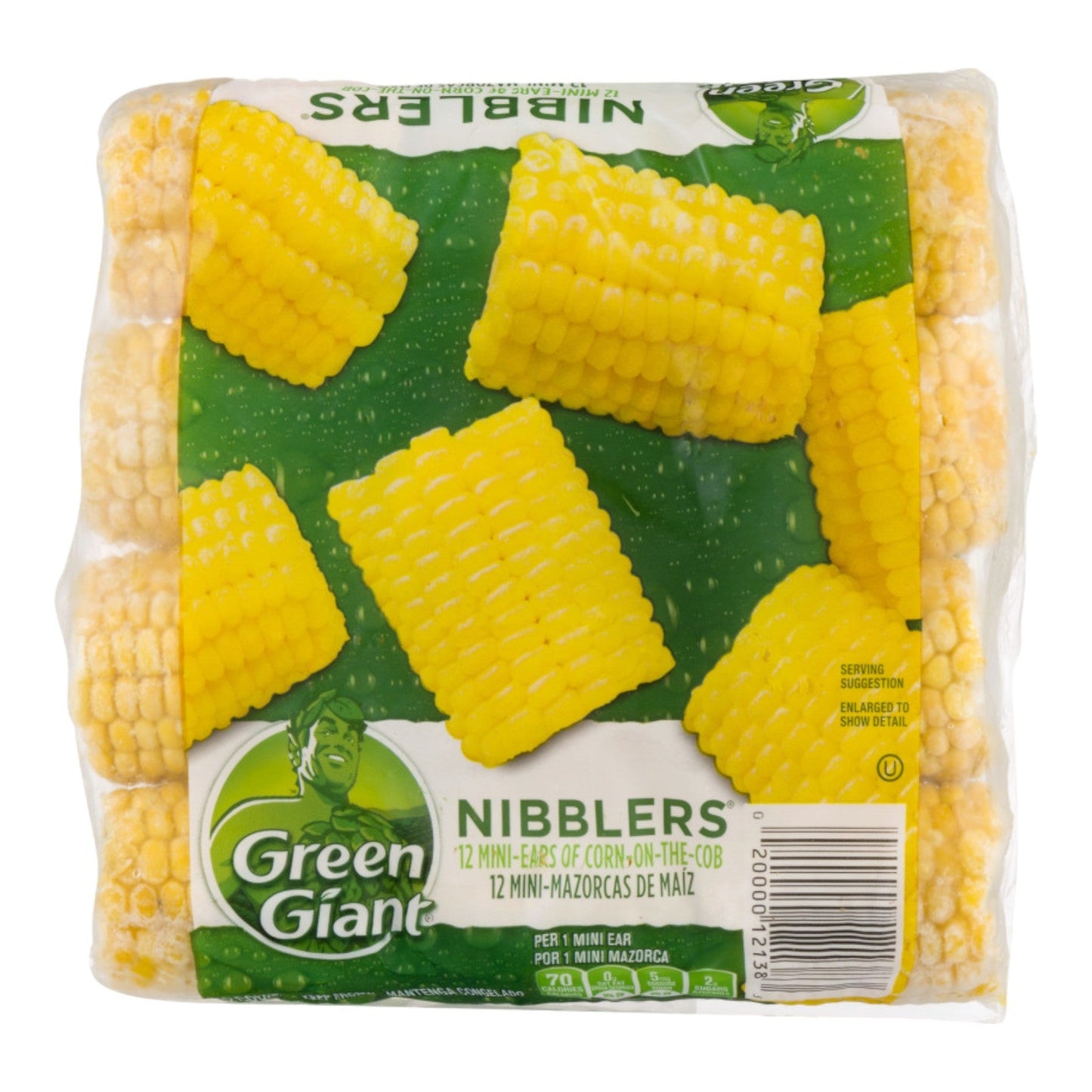 CORN ON COB 12 SHORT EARS GREEN GIANT