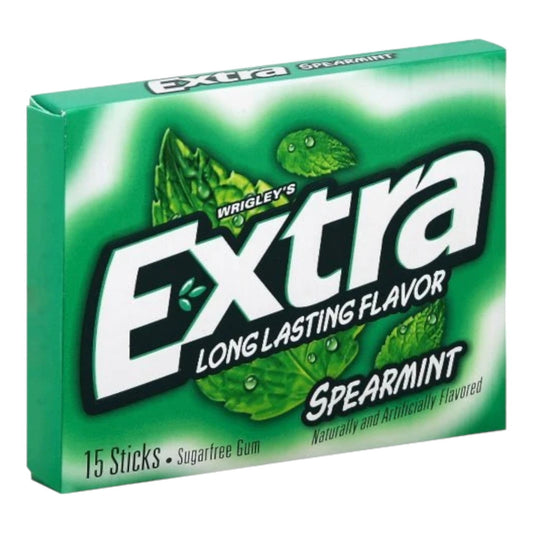 CHICLES LONG LASTING FLAVOR SPEARMINT 15 UN WRIGLEY'S