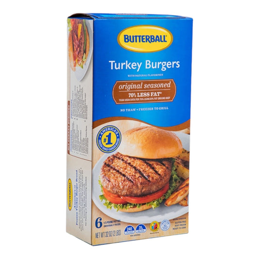 HAMBURGUESA DE PAVO O.S. 32 OZ BUTTERBALL