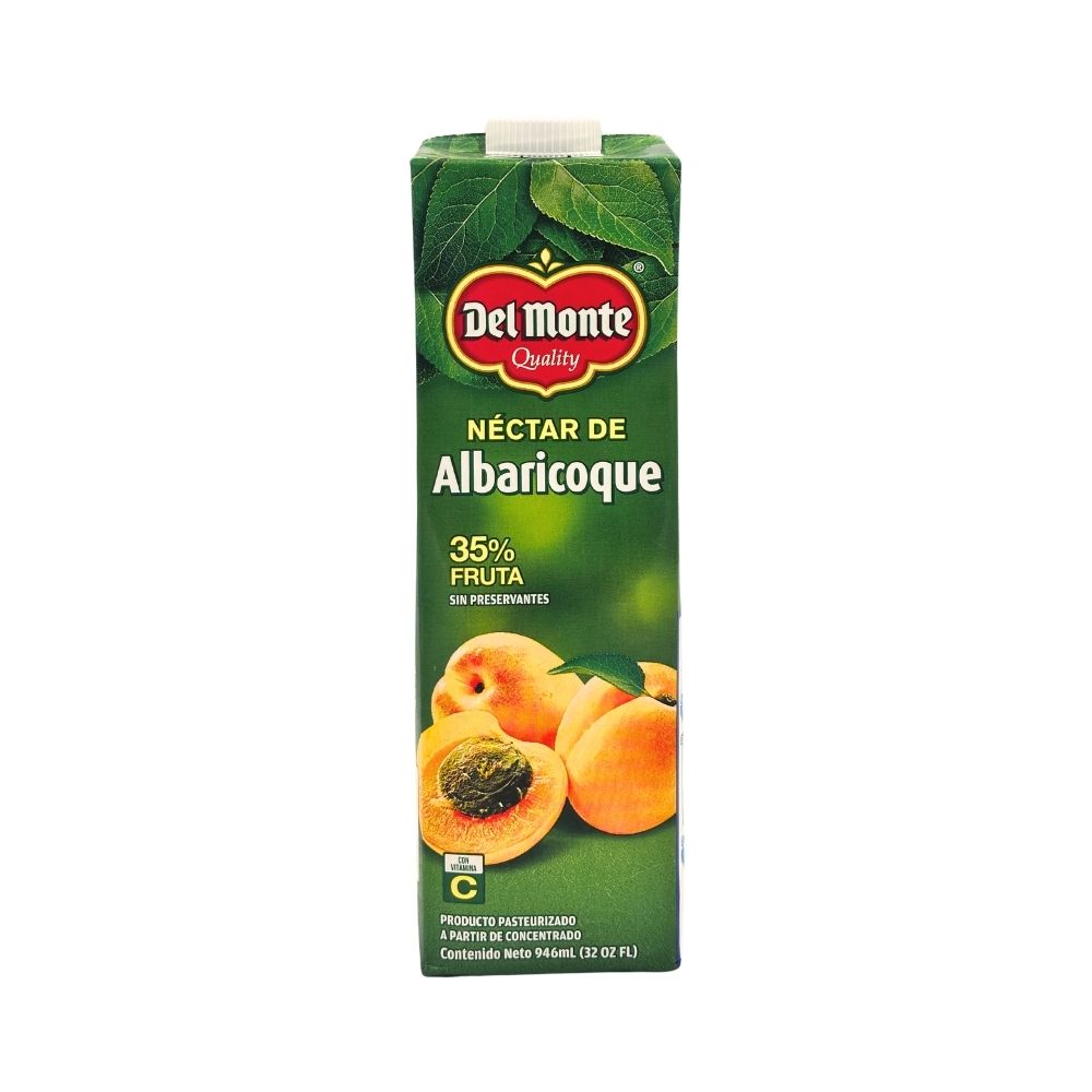 NECTAR DE ALBARICOQUE 1 LT DEL MONTE