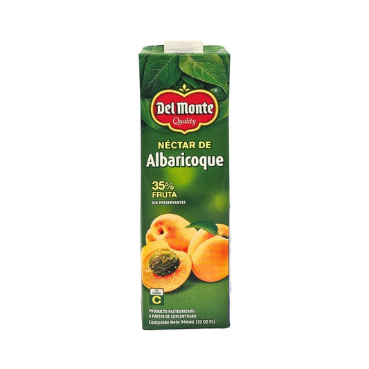 NECTAR DE ALBARICOQUE 1 LT DEL MONTE