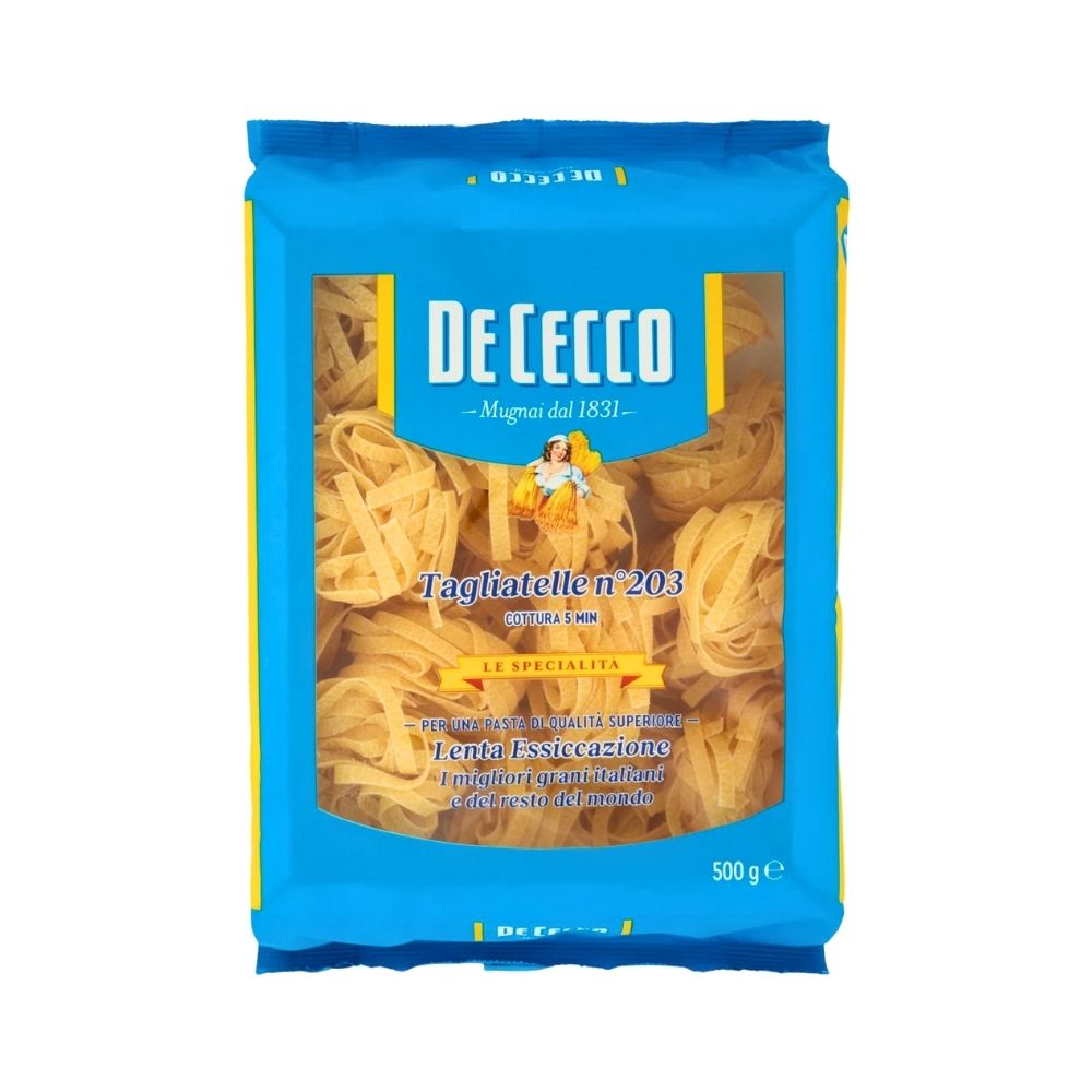 TAGLIATELLE NIDI SEMOLA 500GR DE CECCO