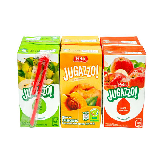 6PACK JUGAZZO SAB.SURT 200ml PETIT