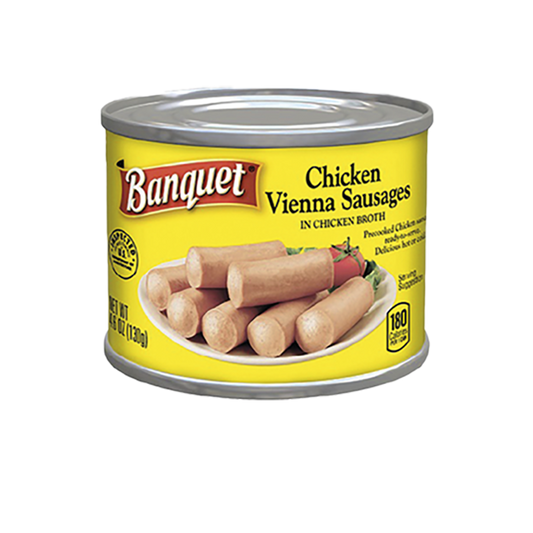 SALCHICHAS POLLO VIENNA 4.6 OZ - BANQUET