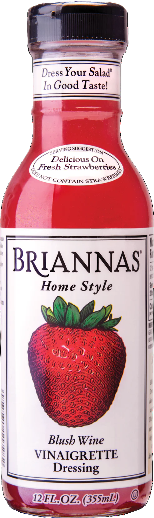 BLUSH WINE VINAIGRETTE 12oz BRIANNAS HOME STYLE