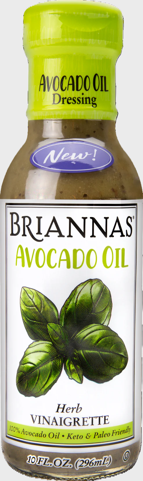 AVOCADO OIL HERB VINAIGRETTE 10oz BRIANNAS HOME STYLE