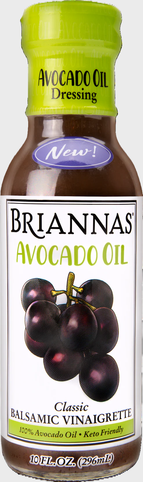 AVOCADO OIL BALSAMIC VINAIGRETTE 10oz BRIANNAS HOME STYLE