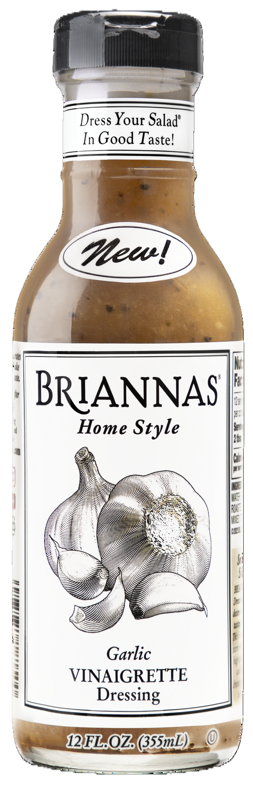 GARLIC VINAIGRETTE 12oz BRIANNAS HOME STYLE