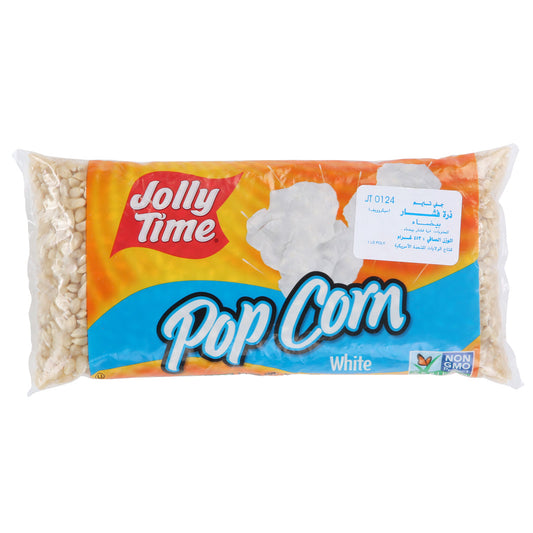 POP CORN WHITE BAG 16 OZ JOLLY TIME