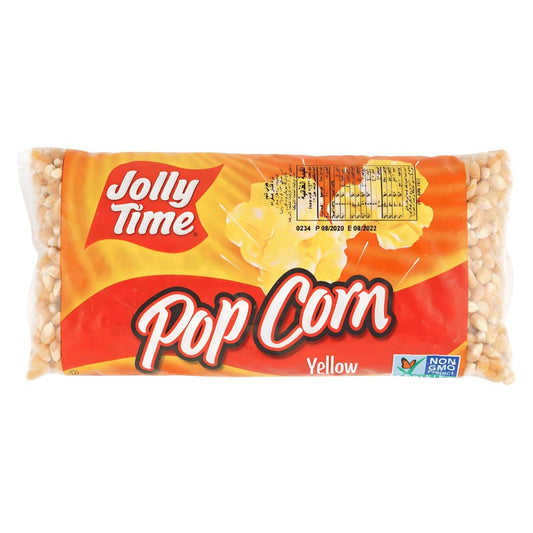 POP CORN YELLOW BAG 16 OZ JOLLY TIME