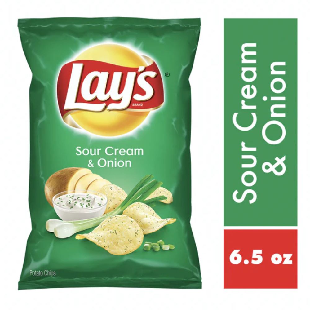 LAYS SCREAM/ONION 6.5 OZ FRITO LAY