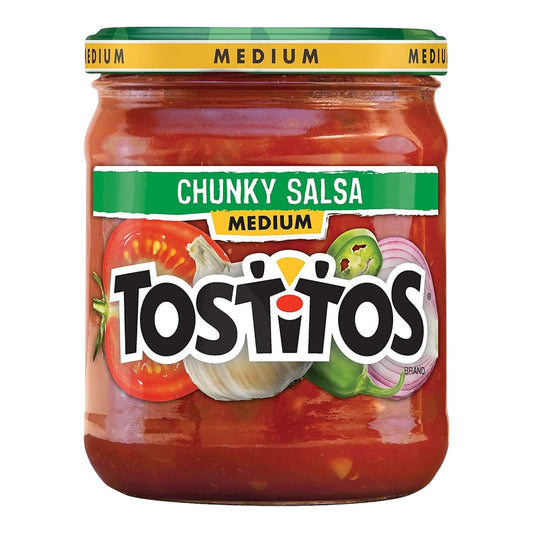 SALSA CHUNKY MEDIUM 15.5 OZ TOSTITOS