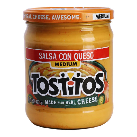 TOSTITOS SALSA CON QUESO 15 OZ TOSTITOS