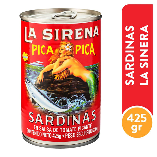 SARDINA SALSA PICANTE DE 5.5 OZ LA SIRENA