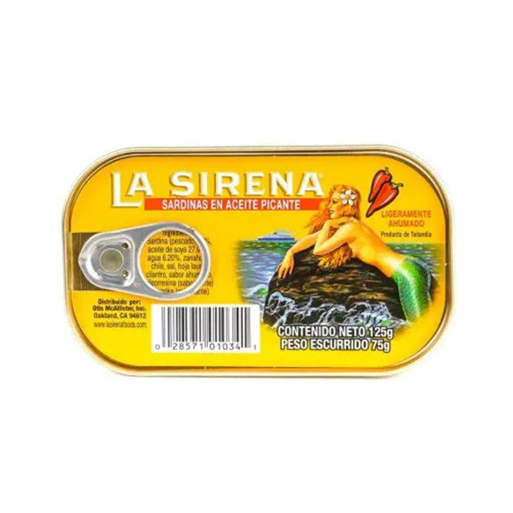 SARDINA EN ACEITE PICANTE 125gr - LA SIRENA