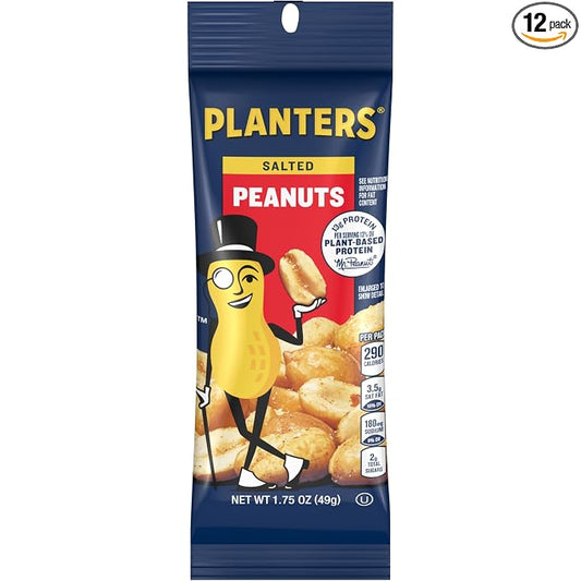 SALTED PEANUTS 1.75 OZ - PLANTERS