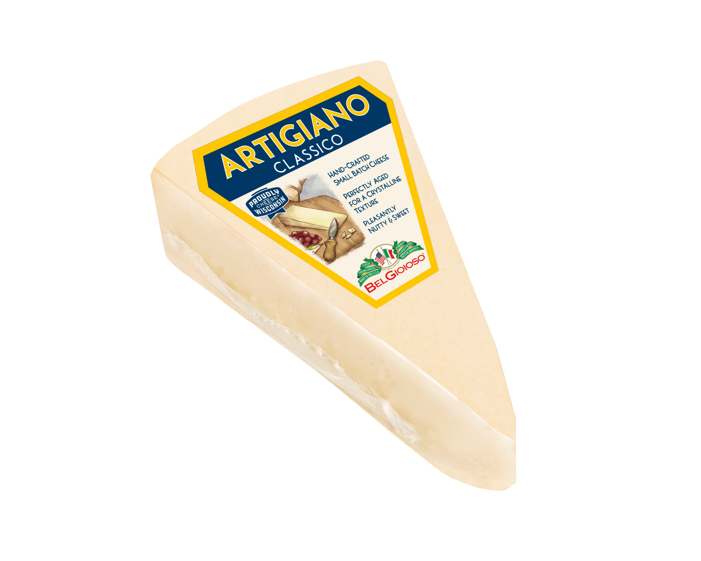 ARTIGIANO CLASSICO WEDGE 5 OZ BELGIOIOSO
