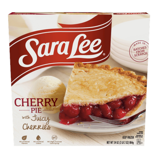 CHERRY PIE 34 OZ SARA LEE