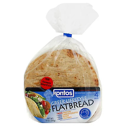 GREEK LIFESTYLE FLATBREAD 10 OZ KONTOS