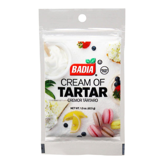 CREAM OF TARTAR 1.5OZ BADIA