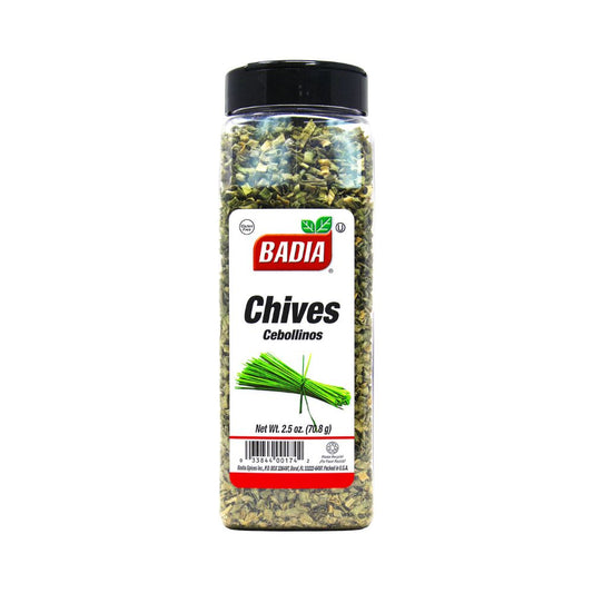 CEBOLLINOS DESHIDRATADO 2.5 OZ BADIA