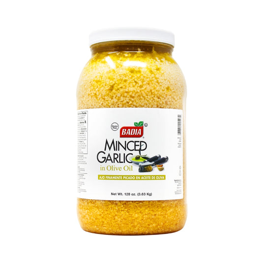 AJO TROCITOS EN ACEITE 32 OZ BADIA