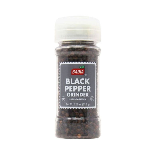 PIMIENTA NEGRA GRANO 2.25 OZ BADIA