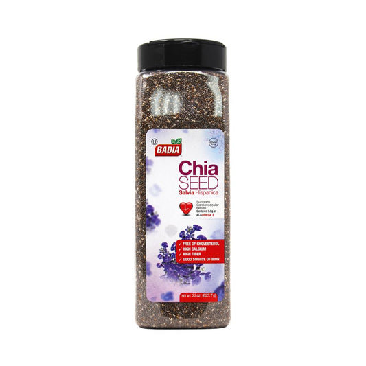 SEMILLAS DE CHIA CON SALVIA HISPANICA 22 OZ BADIA