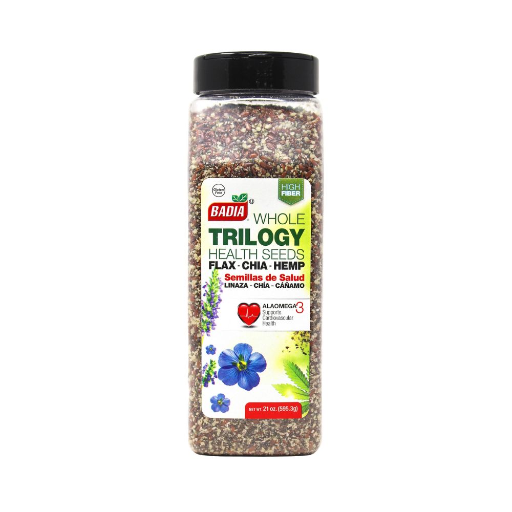 SEMILLA LINAZA-CHIA-CANAMO 21 OZ BADIA
