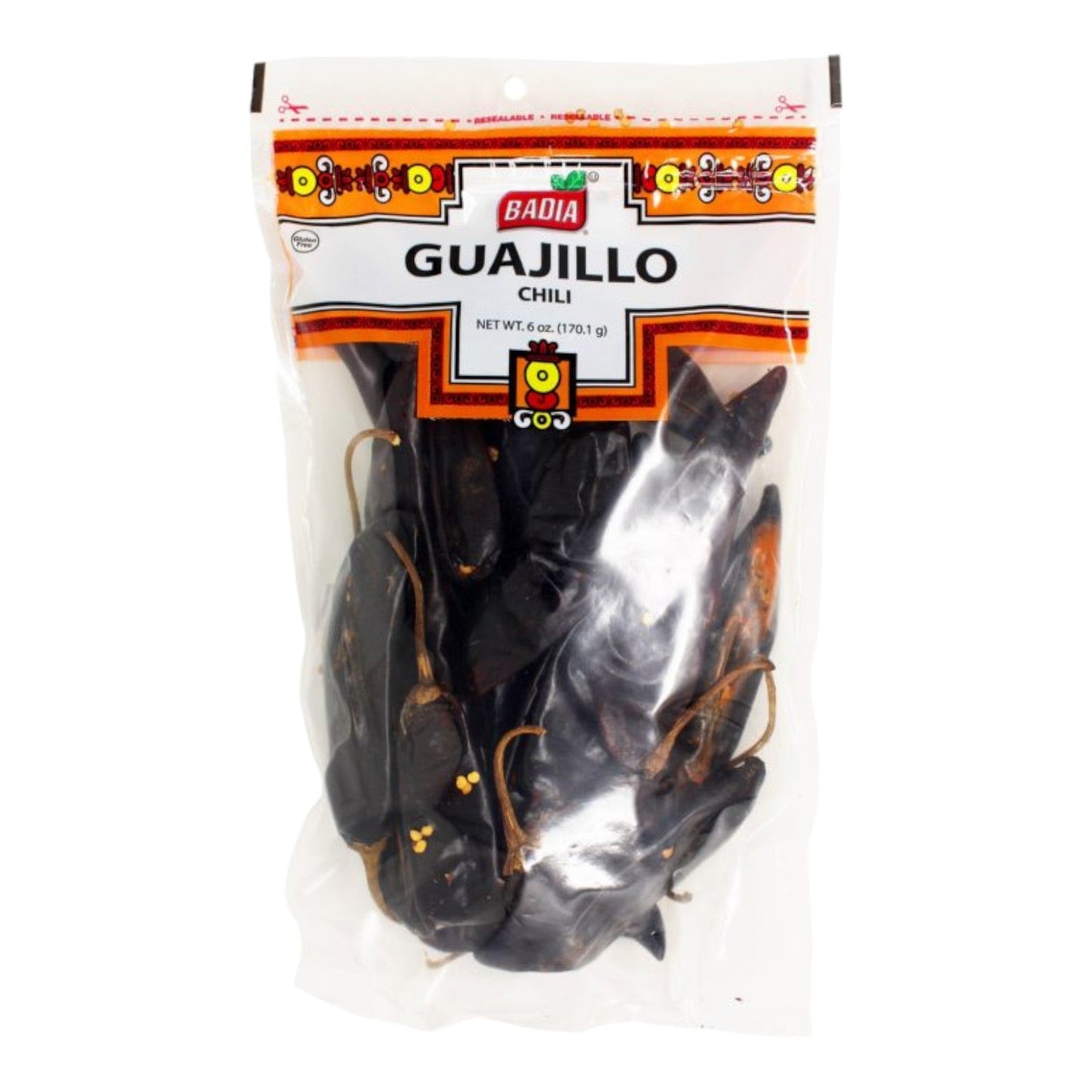 CHILI GUAJILLO DESDHIDRATADO EN BOLSA 6 OZ BADIA