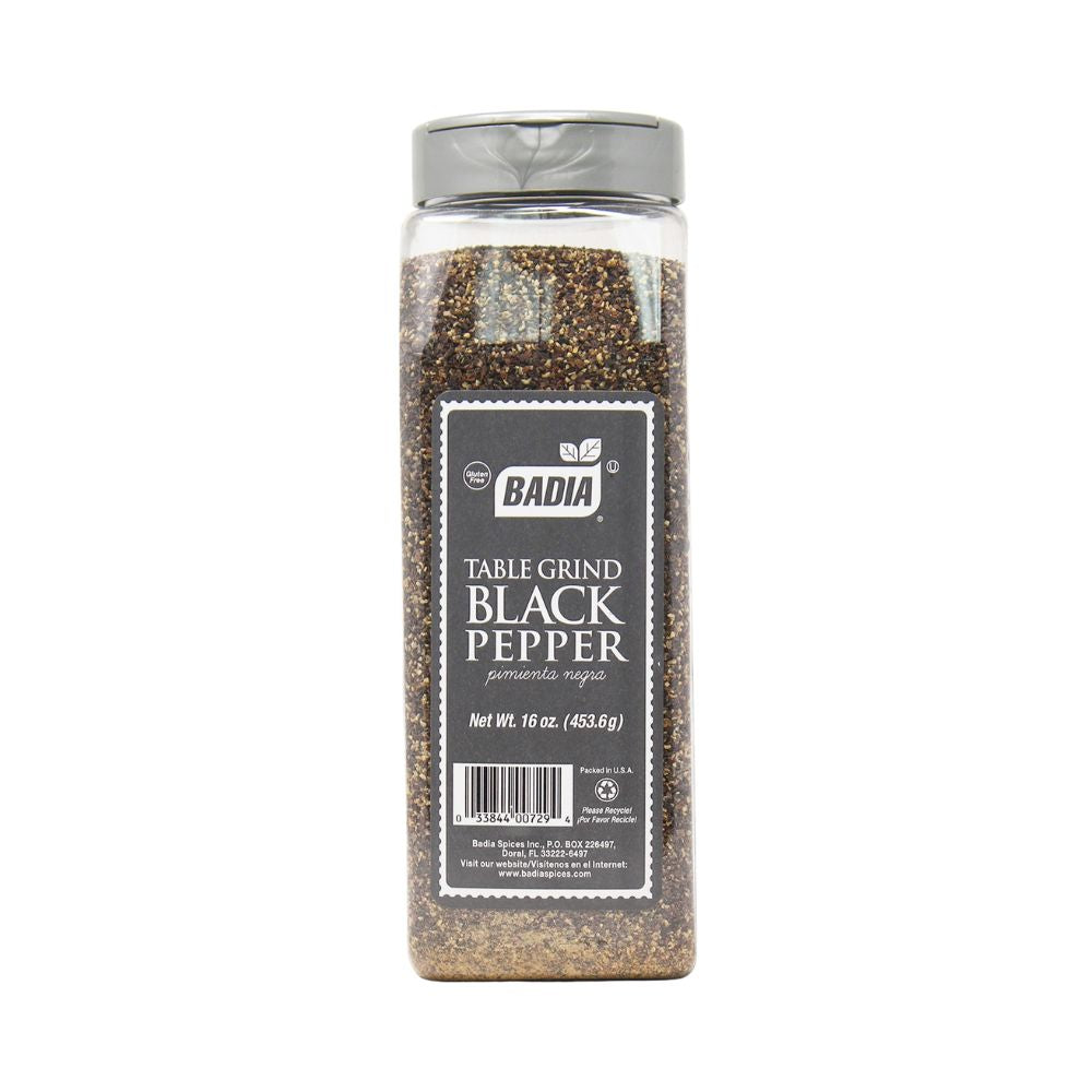 PIMIENTA NEGRA MOLIDA 16 OZ BADIA