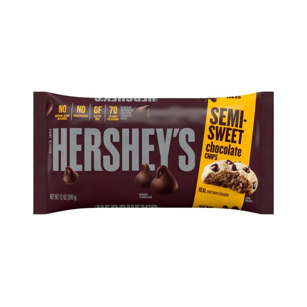 SEMI-SWEET CHIPS 12 OZ HERSHEY'S