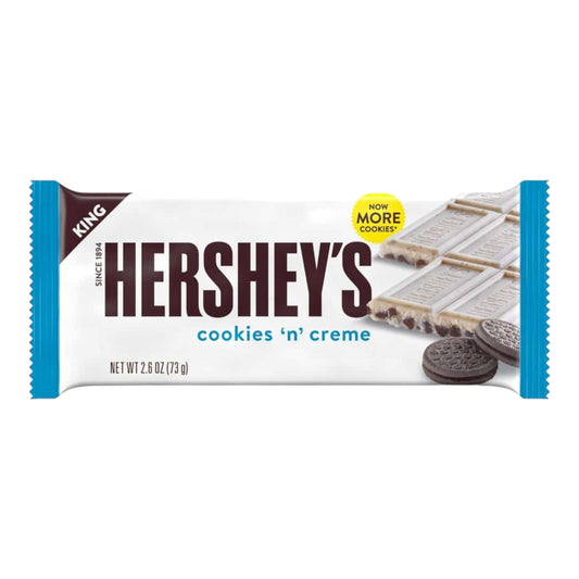 CHOCOLATE COOKIES N CREME KING SIZ 73 GR HERSHEY'S