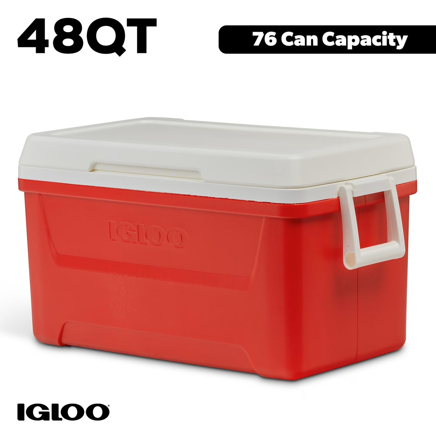 COOLER 48QT LAGUNA RED STAR IGLOO