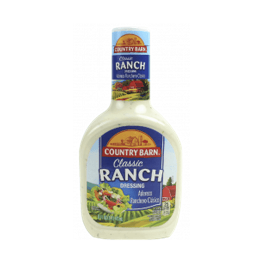 ADEREZO PARA ENSALADA RANCH 16 OZ COUNTRY BARN