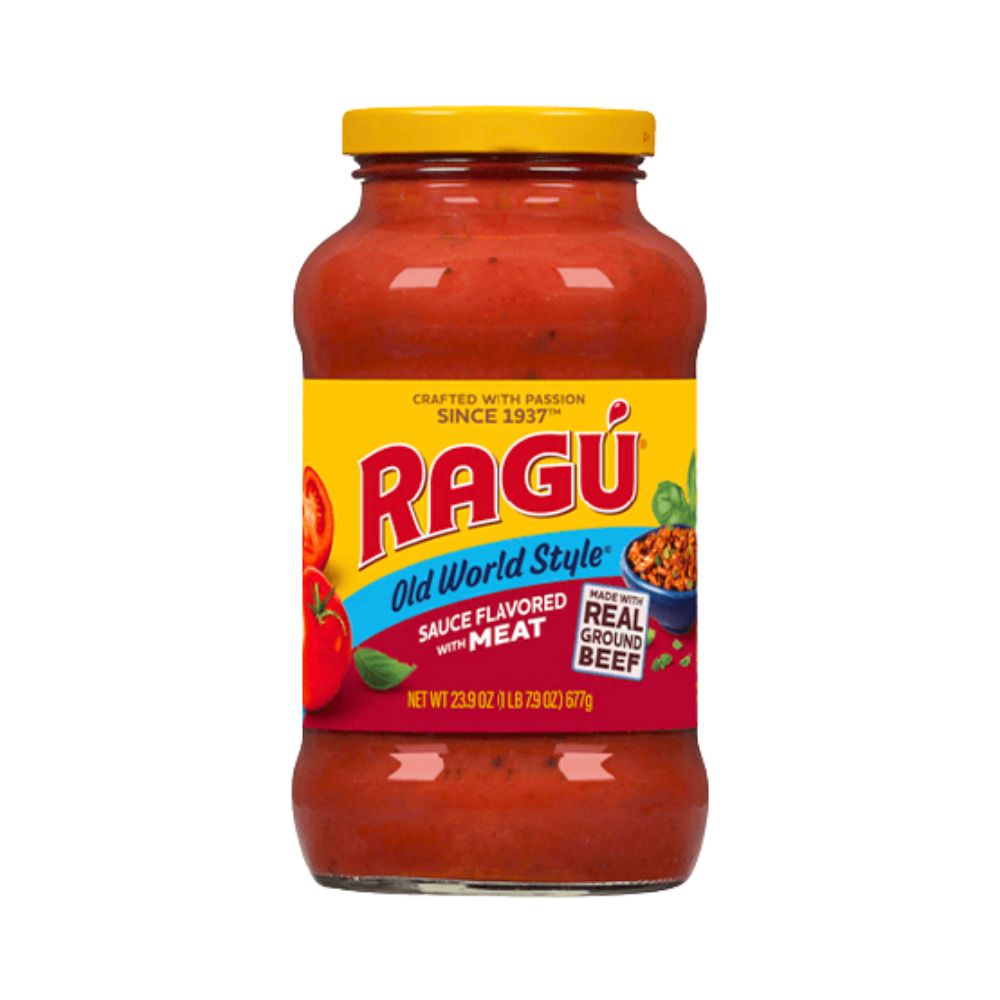 SPAGHETTI SAUCE  MEAT  30 OZ RAGÚ