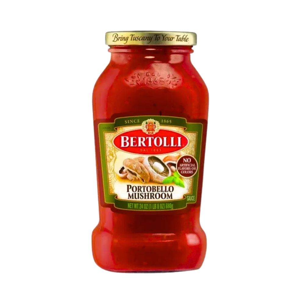 SALSA HONGOS PORTOBELO 24 OZ BERTOLLI