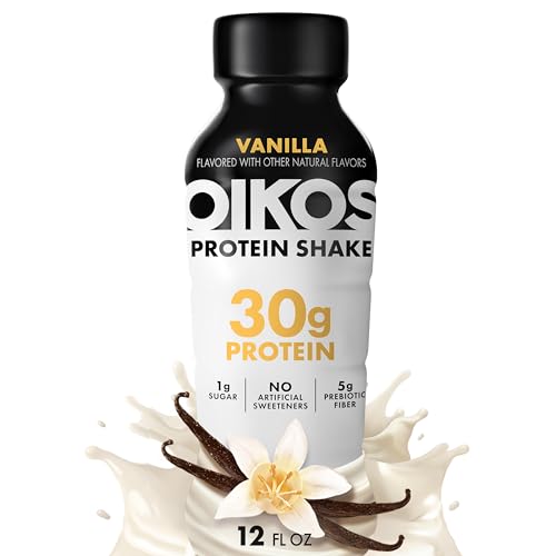 PROTEIN SHAKE 30 GR VANILLA 12 OZ OIKOS