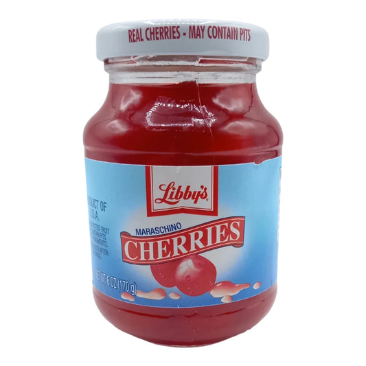 CEREZAS ROJAS VIDRIO 6 OZ LIBBY'S