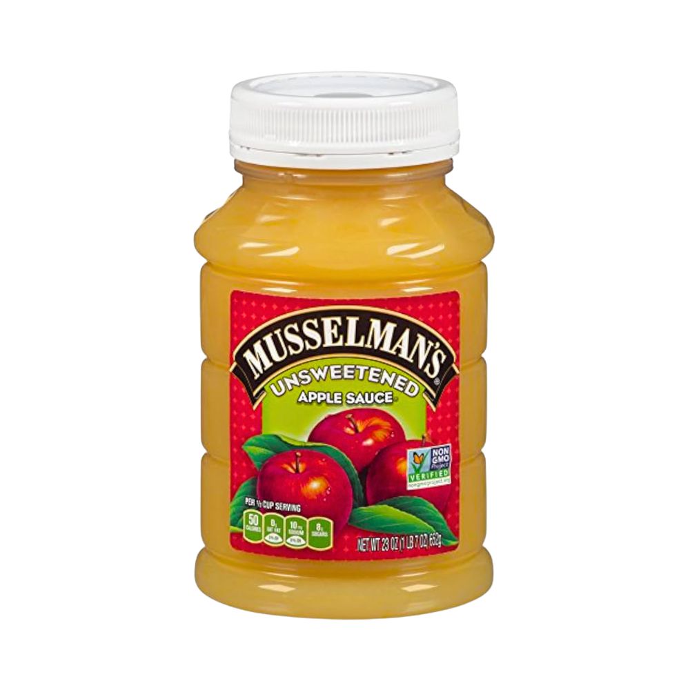 PURE DE MANZANA NATURAL 23 OZ MUSSELMAN'S