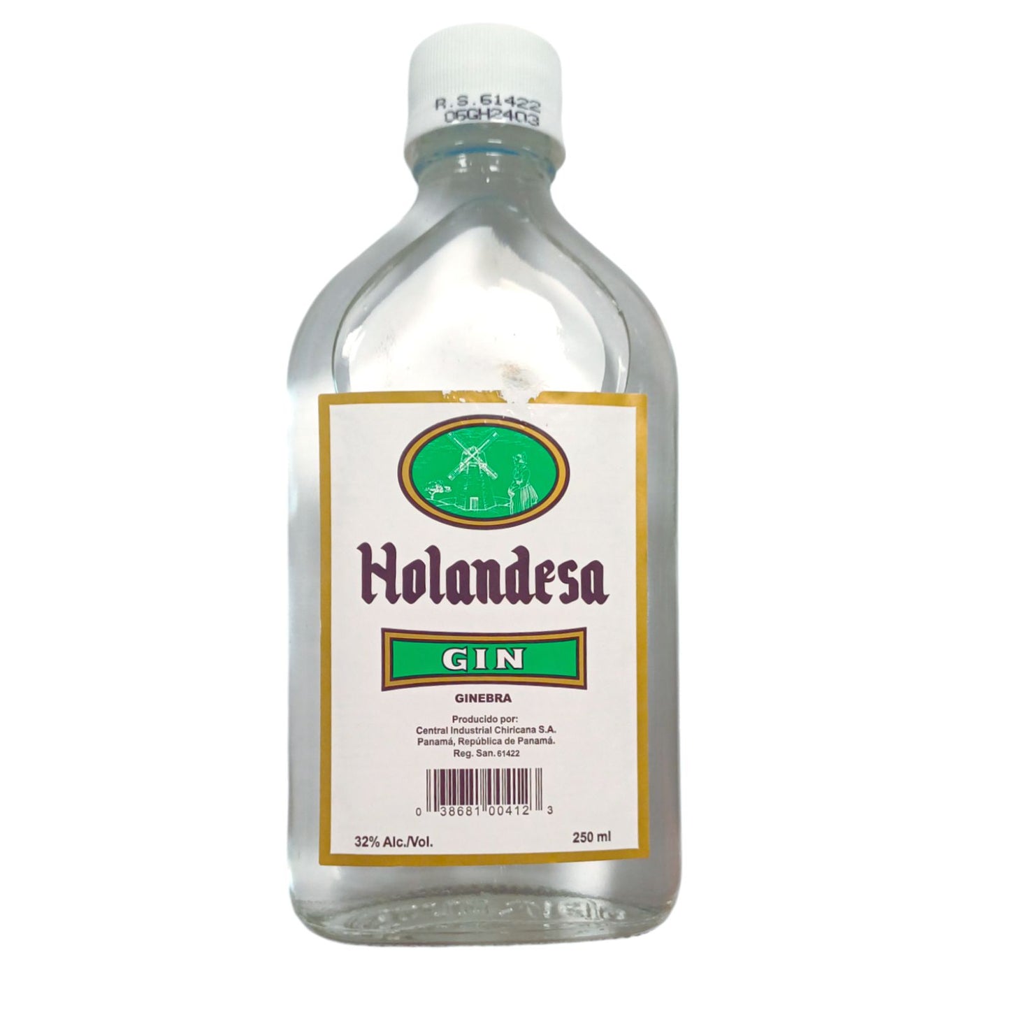 GINEBRA HOLANDESA 1/4 LT HOLANDESA