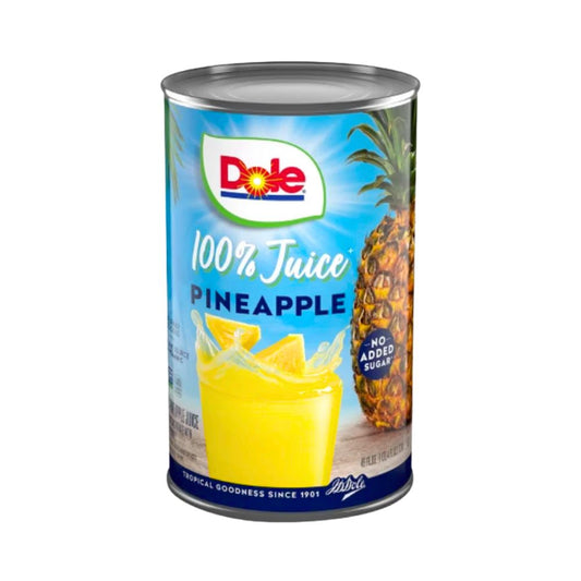 JUGO DE PINA 100% *LATA*46 OZ DOLE